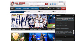 Desktop Screenshot of baystreettickets.ca